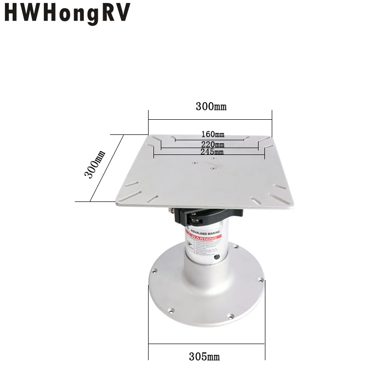 3-Stage Table Mount  (TS03)  Pneumatic Table Leg Air-power Telescopic Table Legs