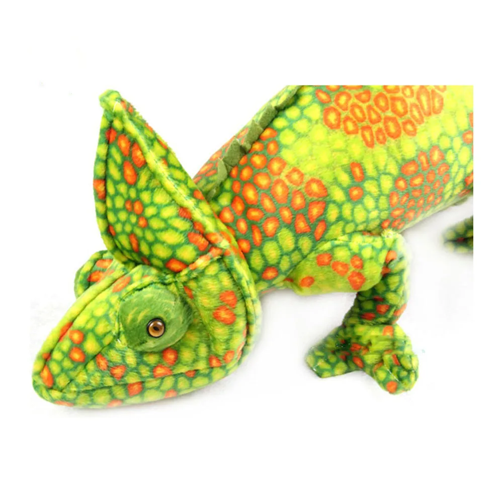 Children Stuffed Plush Toy Baby Kids Christmas Birthday Chameleon Animal Simulation Pets