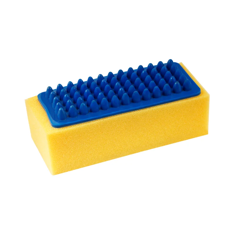 Cavassion-Horse Grooming Sponge Massager, Stable Brush, Cheval Saddler Tools, Equestrian Equipment