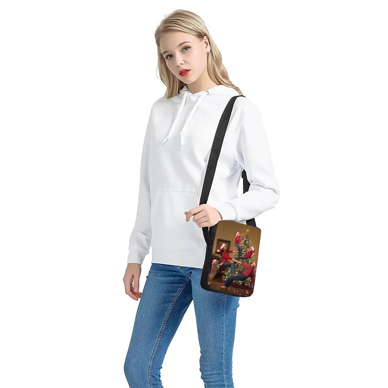 Young Children Small Satchel Boy Girl Customized Color Pictures Fashion Korean Zipper Diagonal Mobile Phone Bag Christmas Gift