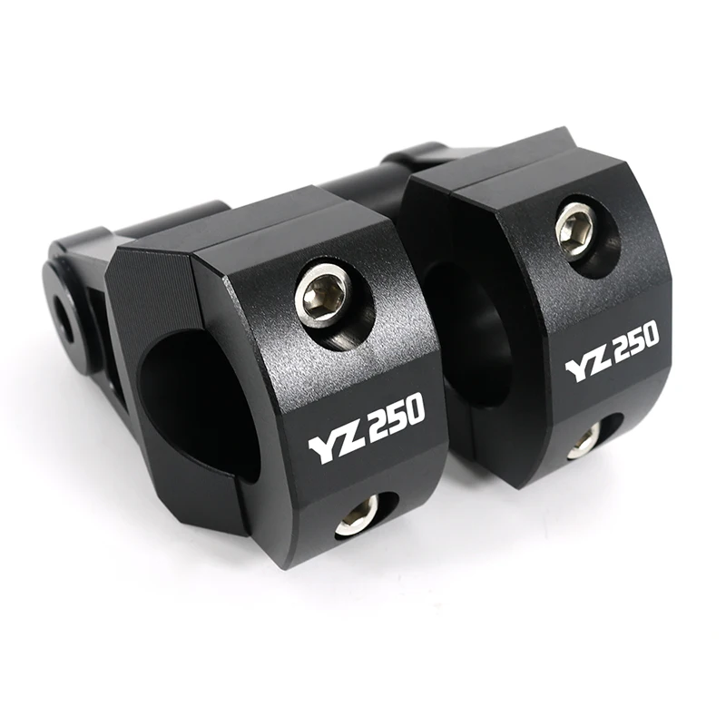 

Fit For Yamaha YZ250 2007-2020 28mm 1 1/8" Motorcycle Aluminum Handlebar Fat Bar Risers Mount Clamp