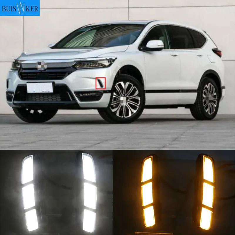 

LED DRL Daytime Running Light Daylight Turn Signal Lamp Car Styling for Honda BREEZE 2020