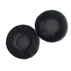 Pair oF High Quality 50mm-110mm Universal Ear Pads For All Earphone Set Flannel Earpads Comfortable accessories Durable Black