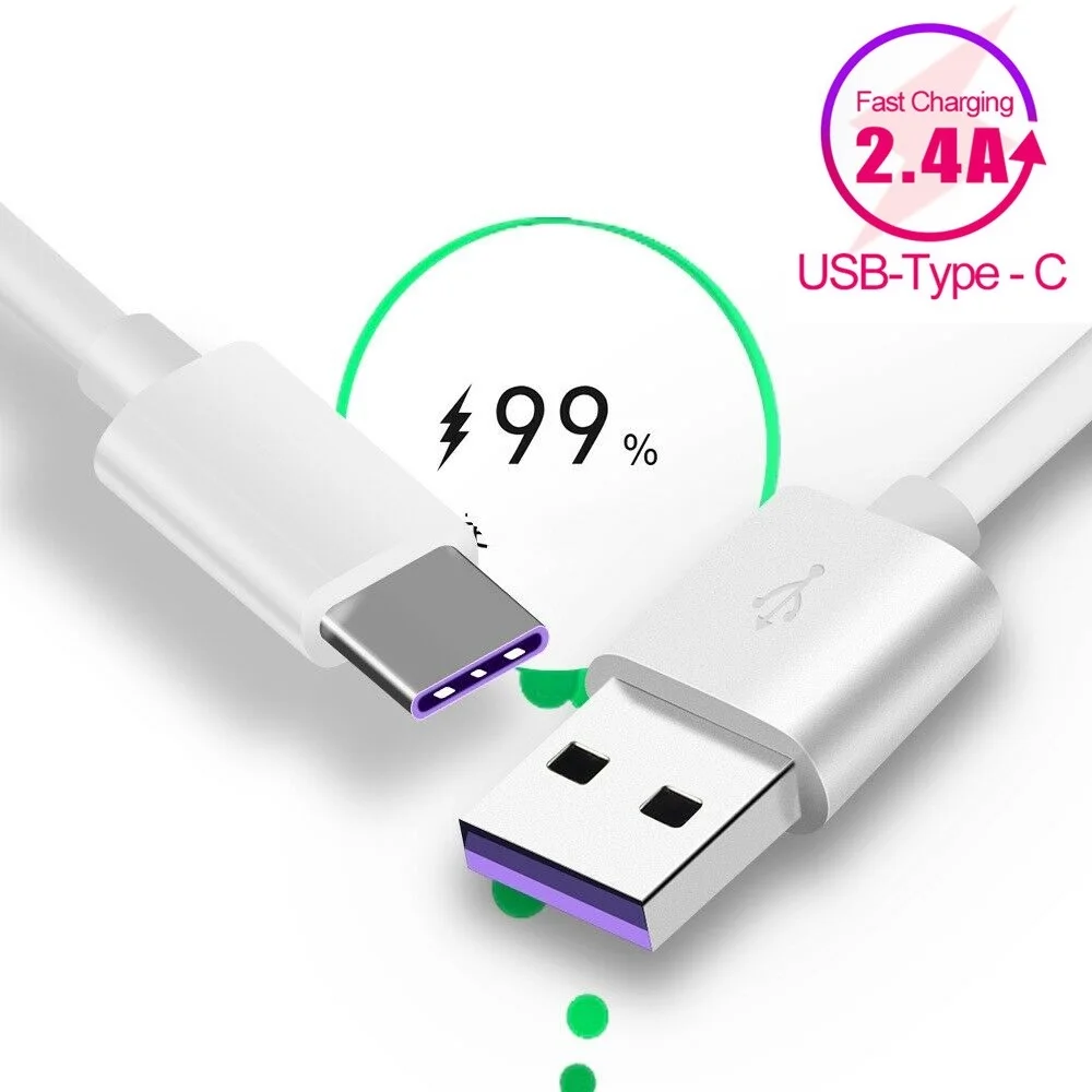 USB Type C Charging Cable For Samsung S8 S9 Note 8 Xiaomi Mi 8 9 Type-c Data Cord Android Phone USB C cable Charger USB