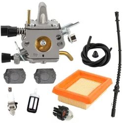 Carburetor Spark Plug Kit Replace Accessory For Stihl FS120 FS200 FS250 FS300 FS350 HT250 Brush Cutter Engine 41341200653 Part