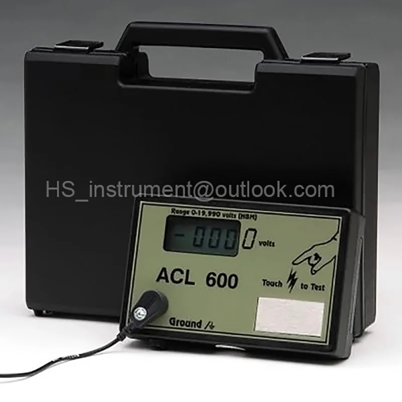 

Human Body Static Eliminator Human Electrostatic Test Release Instrument ACL600 0-19.990 volts(HBM) ACL 600