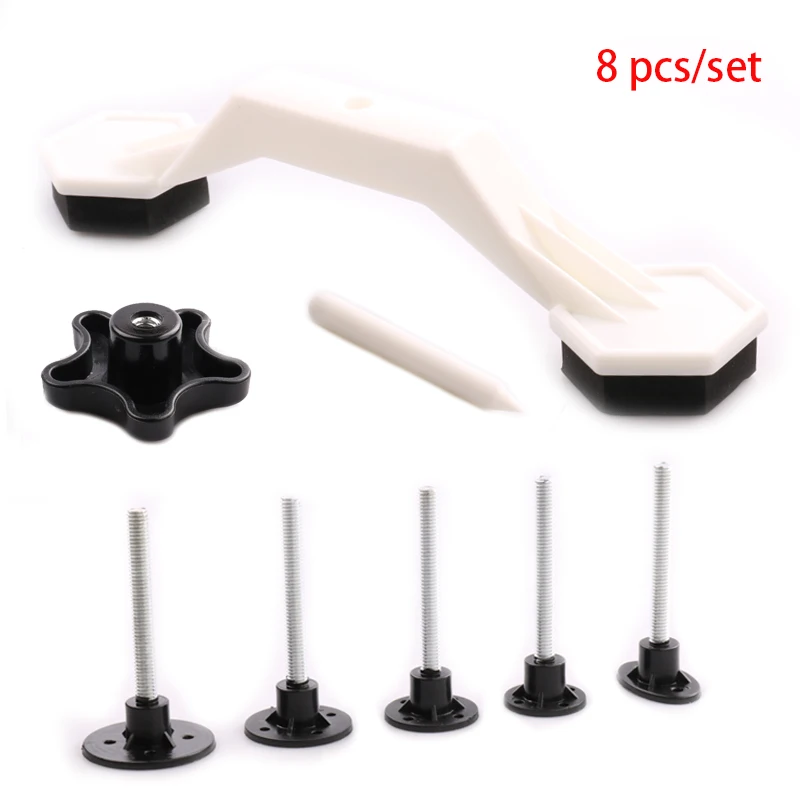 

8pcs Car Dent Repair Tool Body Damage Pull Fix Tools Pulling Bridge Auto Puller Removal Glue Tabs