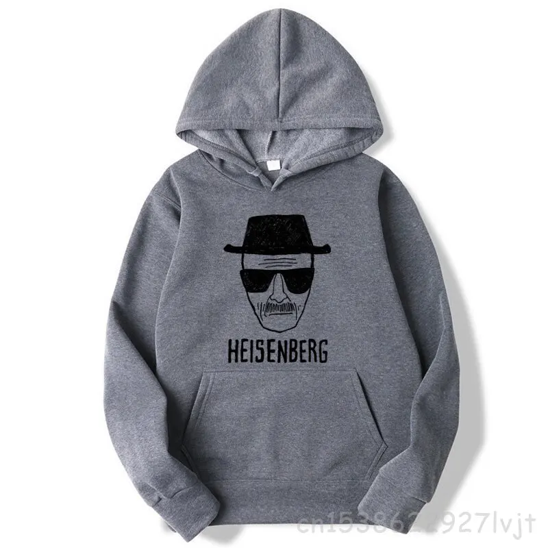 Fashion Brand Hoodies Heisenberg Printing Blended Cotton Spring Casual Hip HopHoodies Sweatshirts Hoodie