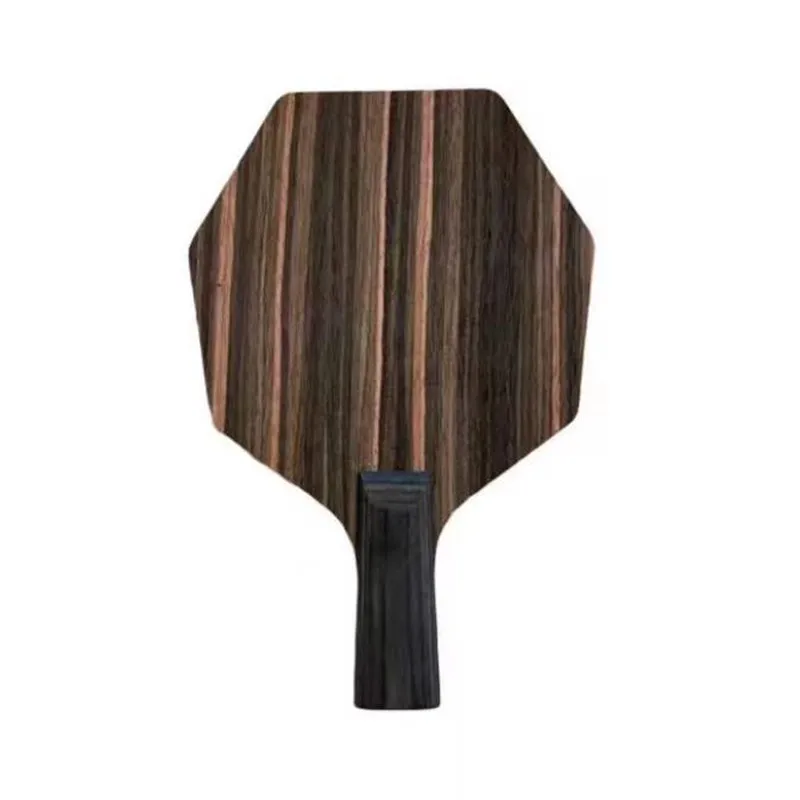 Cybershape Ebony Material Table Tennis Blade Racket Offensive Curve Hexagonal Ping Pong Blade