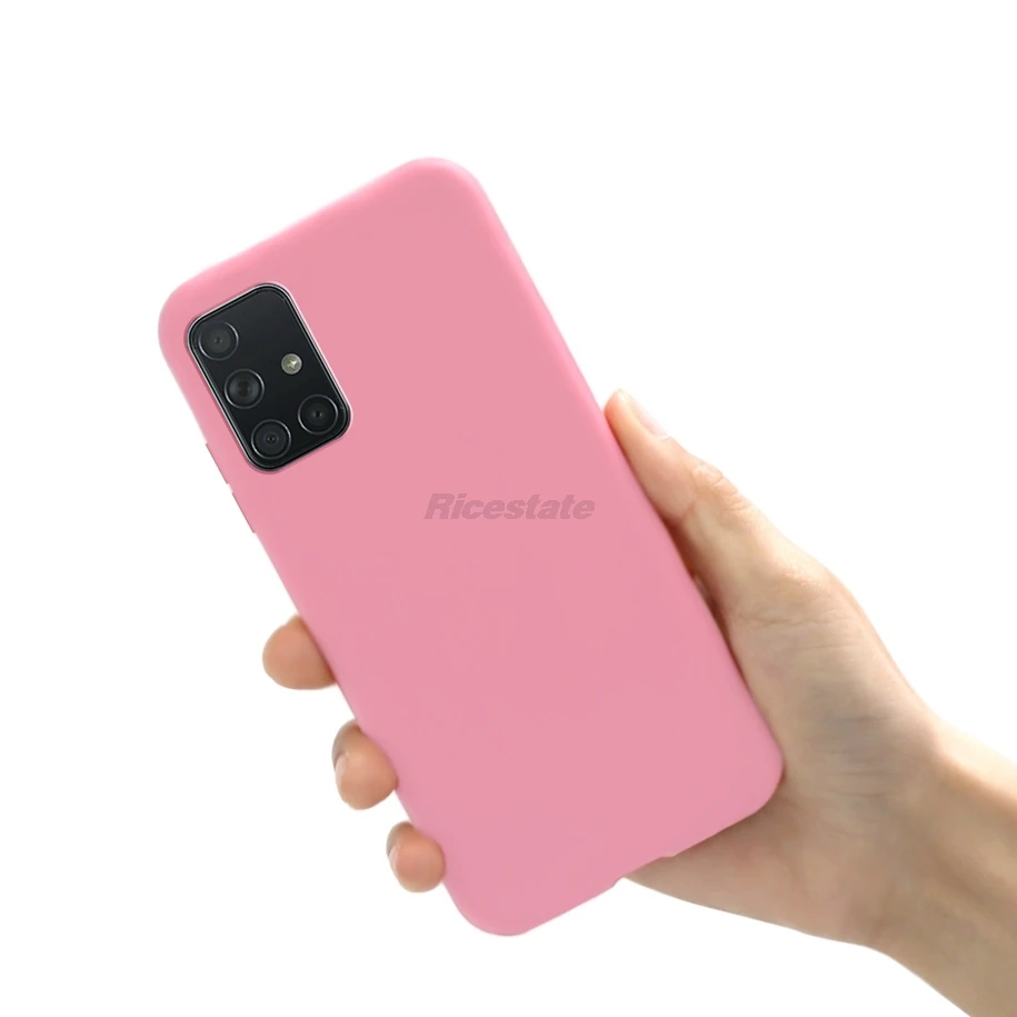 Candy Frosted Hülle für Samsung Galaxy A51 A71 stoßfeste weiche Silikon-Rückseite für Samsung A51 A71 4G 5G Hüllen – Detail 9
