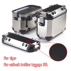 Funda lateral para motocicleta tiger 800XC, almohadillas para maletero de 37L