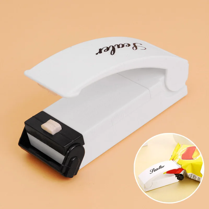 3V ABS Sealing Machine Without Battery Lock Freshness Mini Portable Sealer Essential For Travel