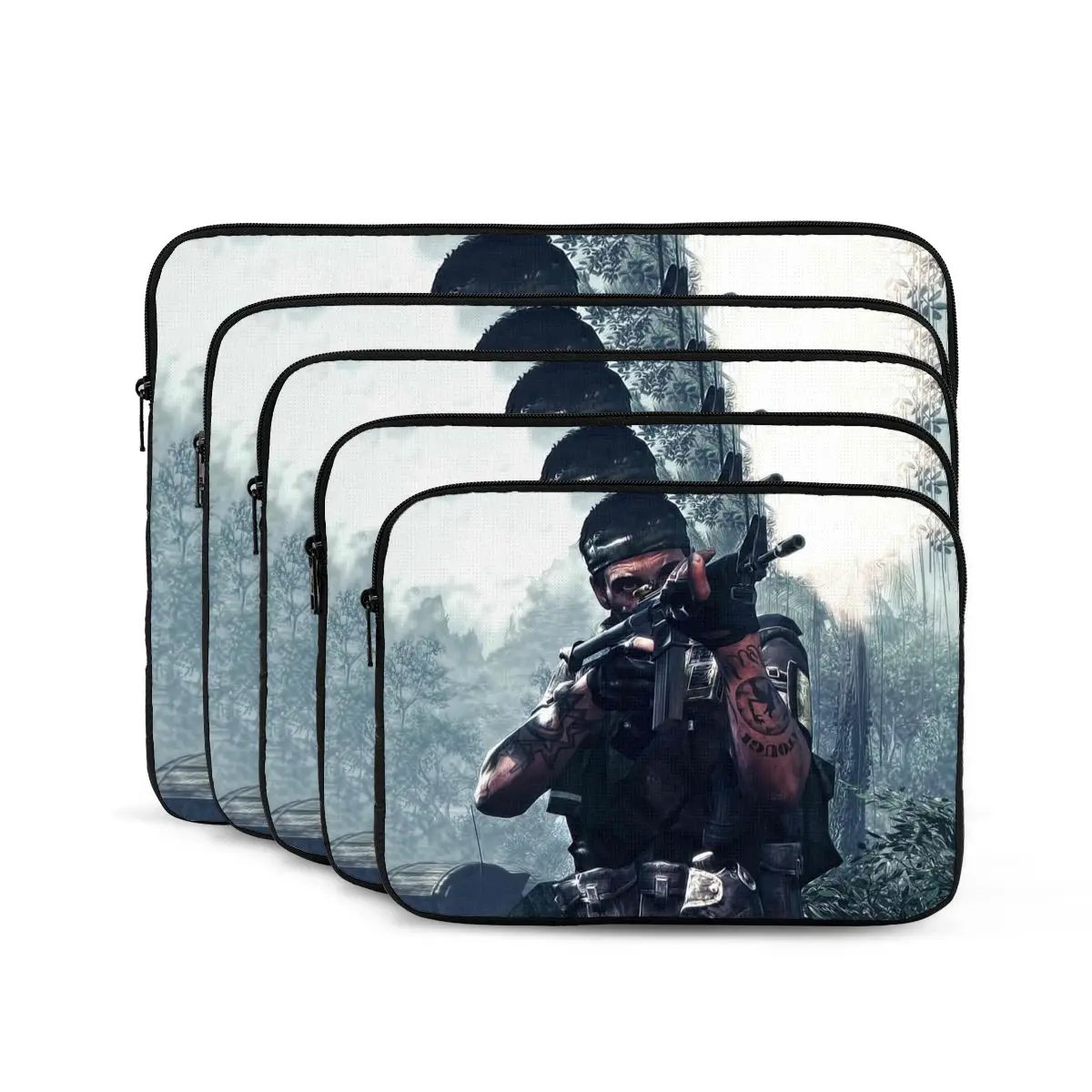 Call Of Duty Black Ops Computer ipad Laptop Cover Case Laptop Sleeve Bag Portable Cover Fundas Pouch