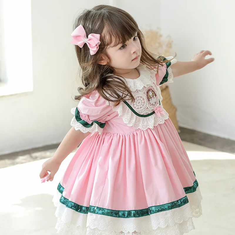 Kids Dress for Girls Baby Party Dress for Kid  Summer Autumn Dress Lolita Style Wedding Dress Girl Ball Gown Princess Vestidos