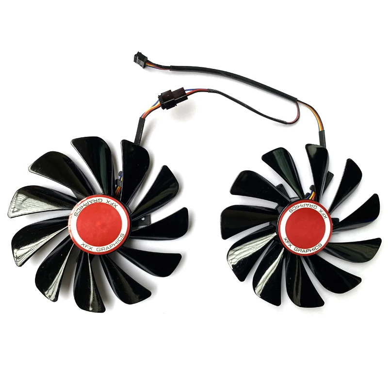 2 stücke 95mm 4pin 12 CF1010U12S FDC10U12S9-C AMD Radeon RX 5700 GPU FAN Für ASRock RX 5700 XT Challenger RX5700 CLD 8GO Lüfter