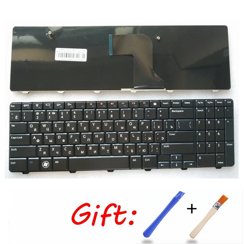 RU Black New Russian Laptop Keyboard For DELL N5010 15R M5010 N5010D M501R INS15VD-1318 1308 1316