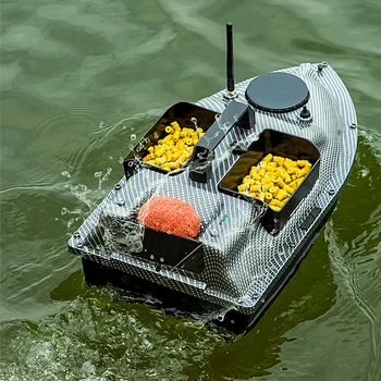 RC fishing bait boat (remote control bait boat) GPS positioning automatic return three-tank bait boat dual motor remote control fishing boat 12000MAH