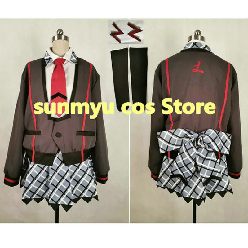 

Senki Zessho Symphogear tachibana hibiki winter school unirom Cosplay Costume,Custom Size Customize Halloween