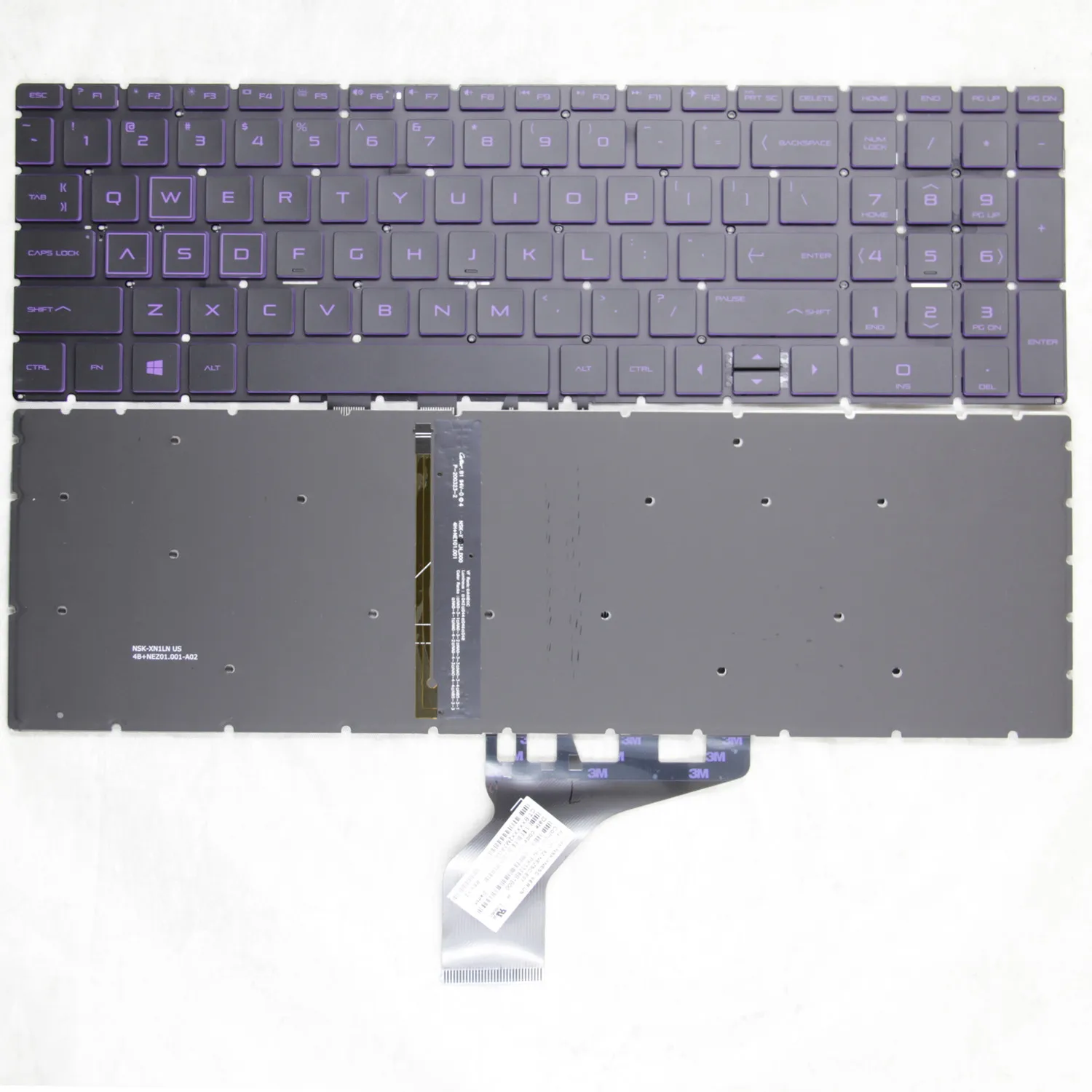 100%New Original US HP Pavilion 15-DA/DK 15-DB 15-DX 15-DR 250 G7 255 G7 15-DS 15-CS W142 C133 C139 C135 C136 English Keyboard