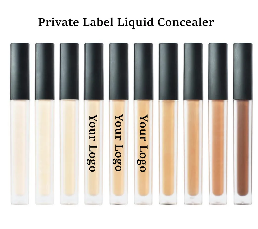 30pcs Private Label Eye Concealer Base Full Coverage Face Makeup Wholesale Liquid Concealer Contouring Foundation Waterproof