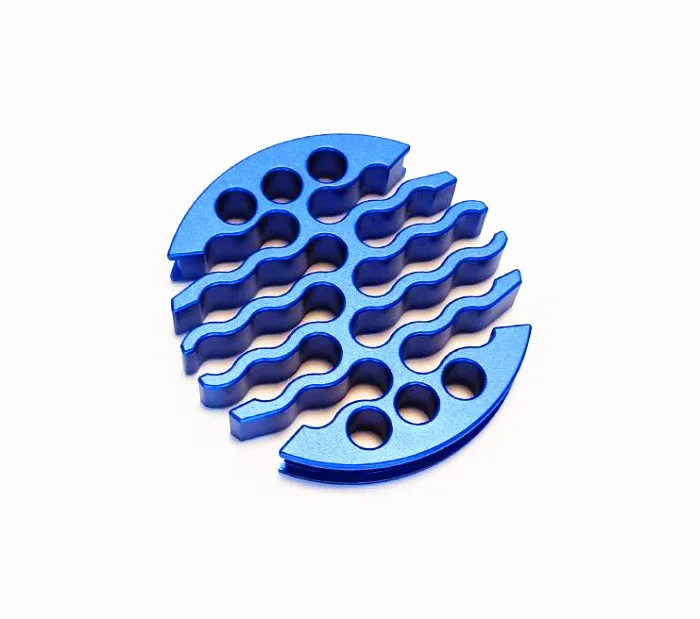 Upgrade Aluminum 30holes Network cable Comb for category 5/ category 6 Machine Wire Harness Arrangement tidy tools for computer