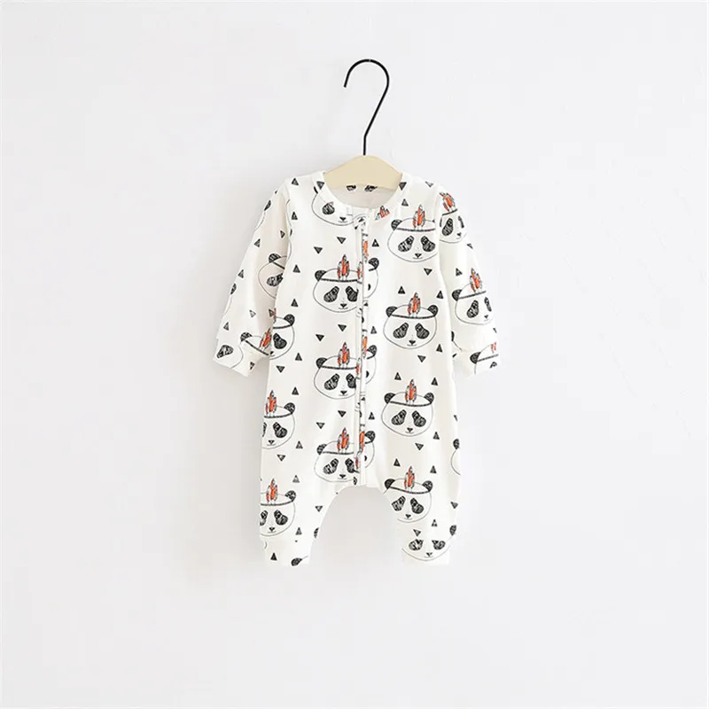 Baby Boy Romper Clothes 0-24M Newborn Girl Rompers Cotton Long Sleeve Jumpsuit Outfit Clothes For Kids Baby Boy Onesie Spring