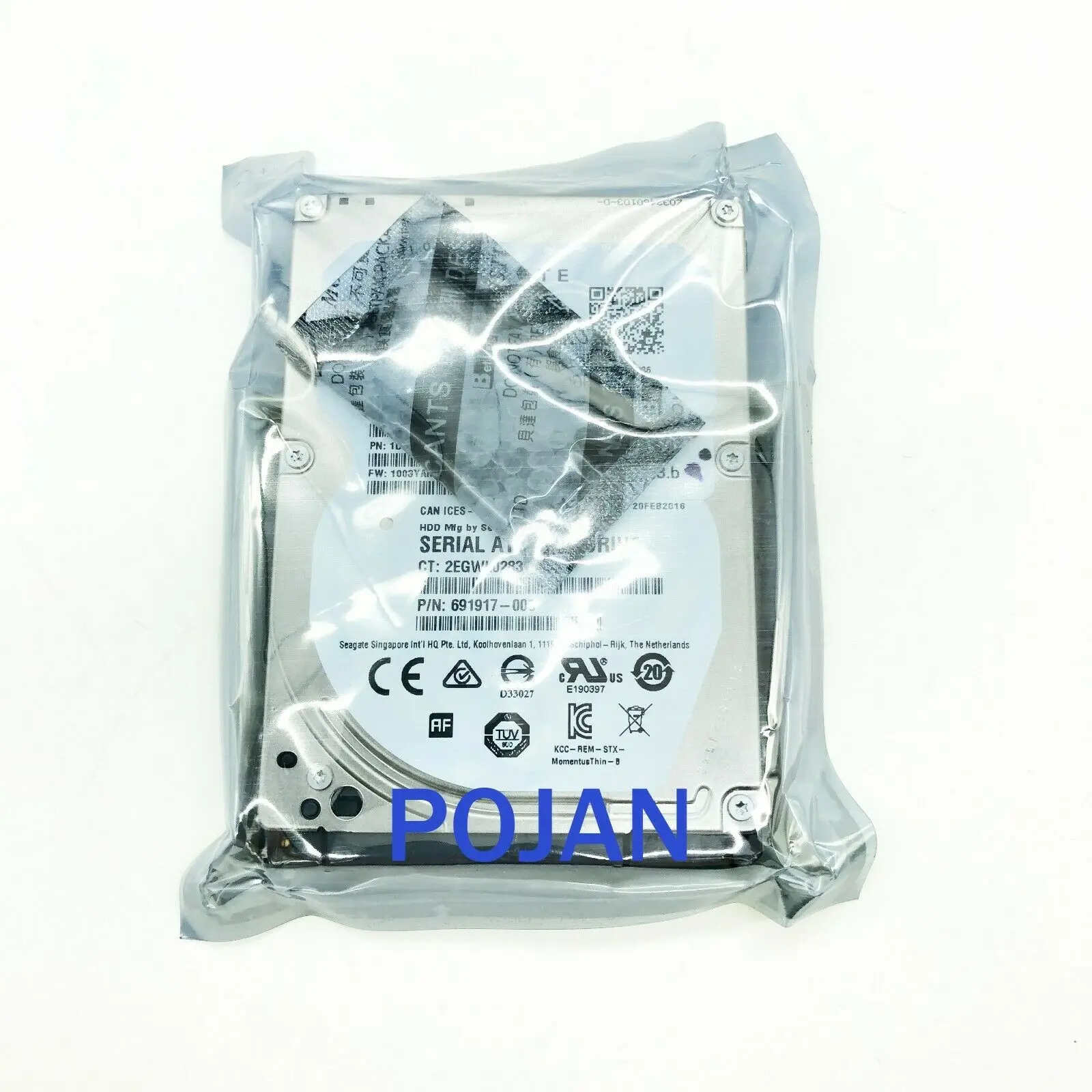 Imagem -03 - Disco Rígido T0b5160043 Adequada para Designjet Z5600 Z2600 ps Hdd T0b51-67027 w fw Novo Unidade de