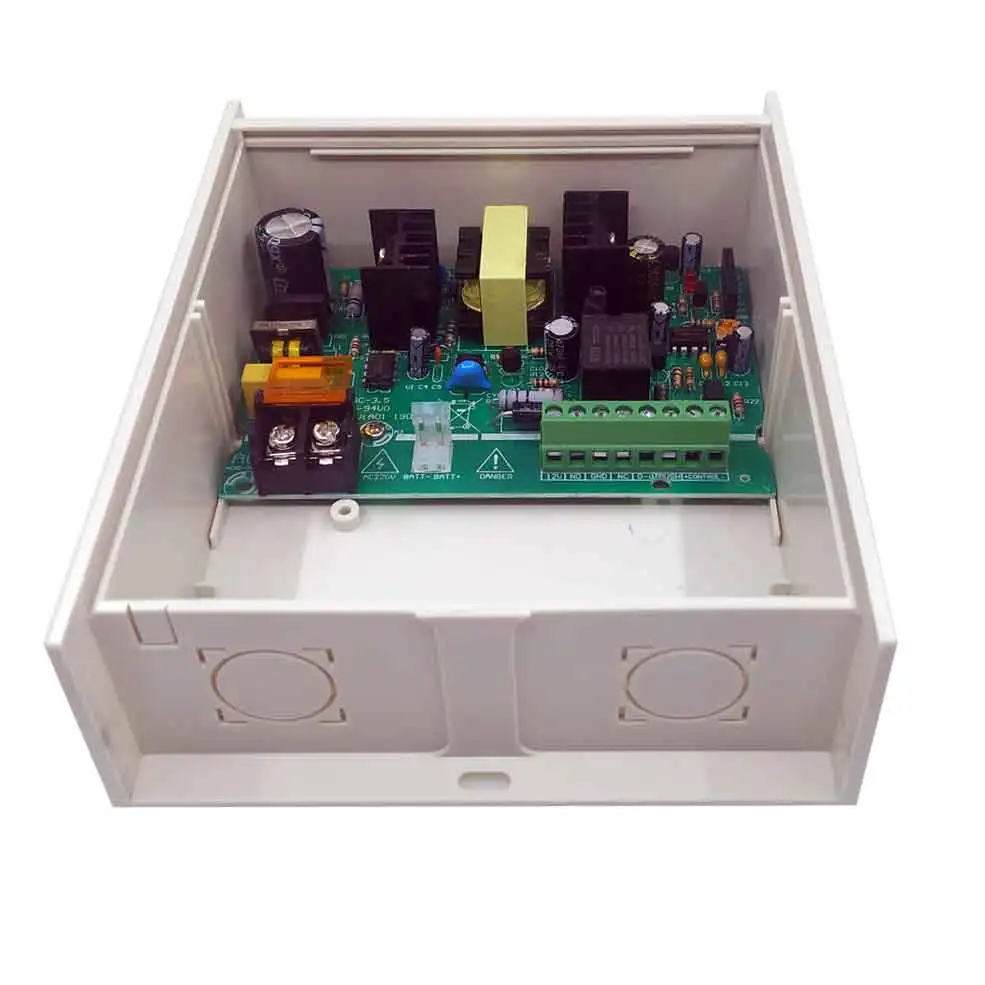 Access Control  Power Supply 100~220V input DC 12V 5A output Power Supply with Backup Battery