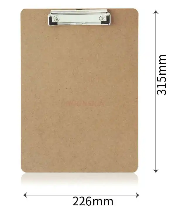 3pcs Folder writing board board clip board sketch drawing board clip office stationery a4 folder board