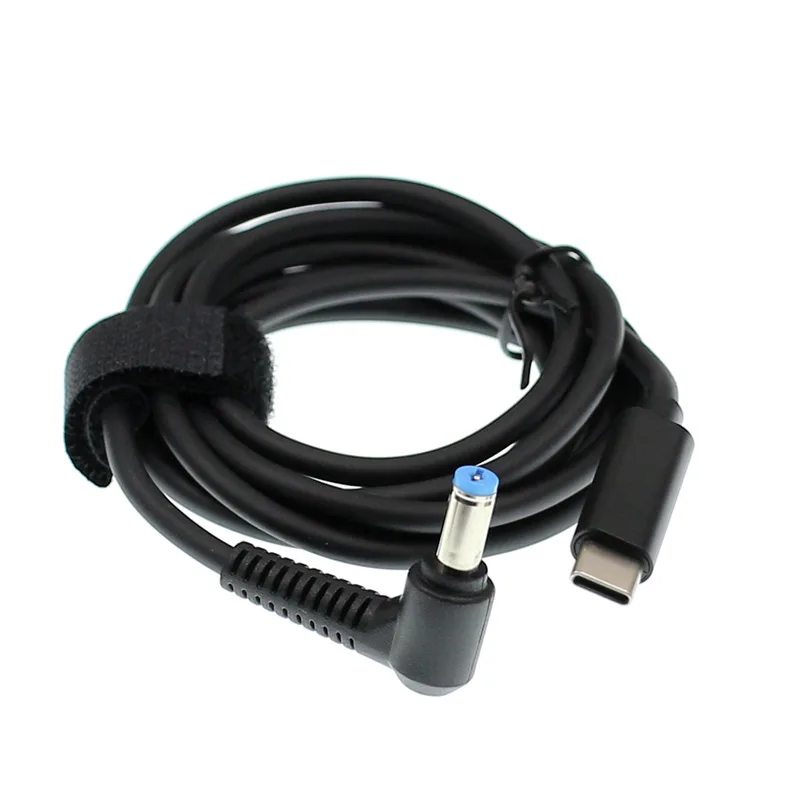 Dc usb tipo c a 5.5x1.7 3.0*1.0mm conversor de plugue macho usb c pd cabo de carregamento para acer aspire 19v adaptador de alimentação do portátil