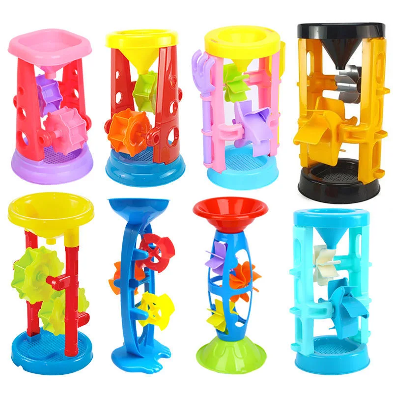 Beach Toy Sand Set Summer Outdoor Toy Children Sandglass Shovel Tool Gifts Beach Sand Toys Single Hourglass Toys