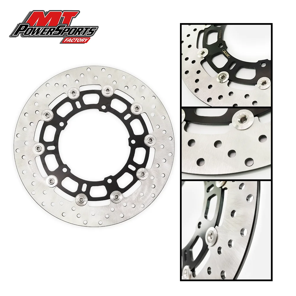 For Yamaha YZF R6 2008-2016 Brake Disc Rotor Front MTX Motorcycle Street Bike Braking Motorcycles Disc Brake MDF07019