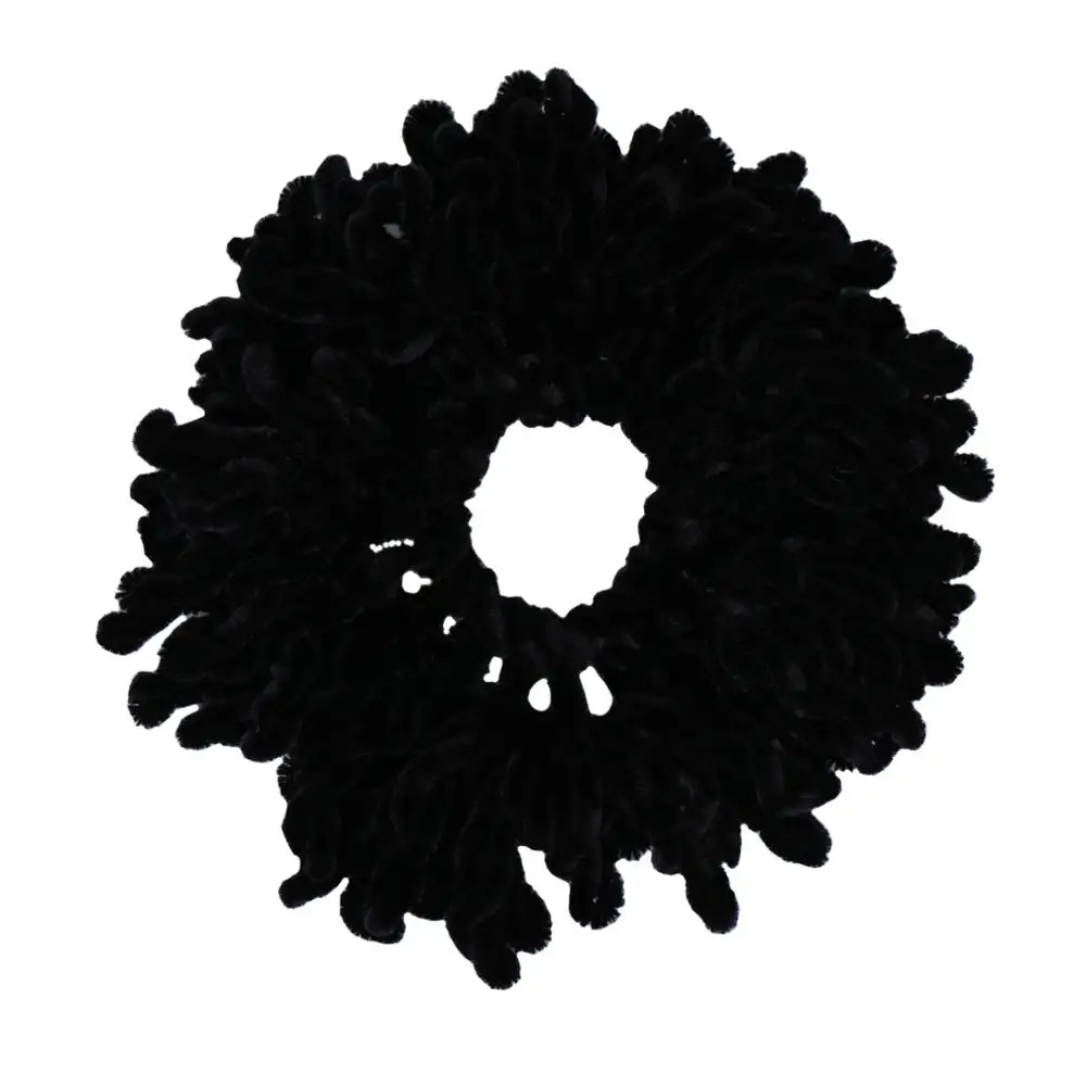 Fashion Popular Flexible Rubber Band Simple Hijab Volumizing Scrunchie Large Bow Headwear Hair Accessories