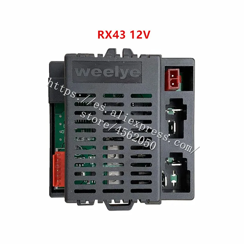 Weelye RX43 12V Kinderen Elektrische Auto Rijden 2.4G Bluetooth Afstandsbediening En Ontvanger Controller Onderdelen