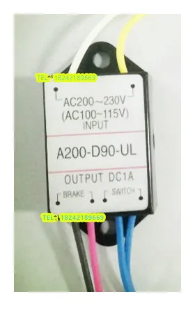 Imagem -02 - Servo Motor Retificador A200-d90-ul Ac200230 Dc100115