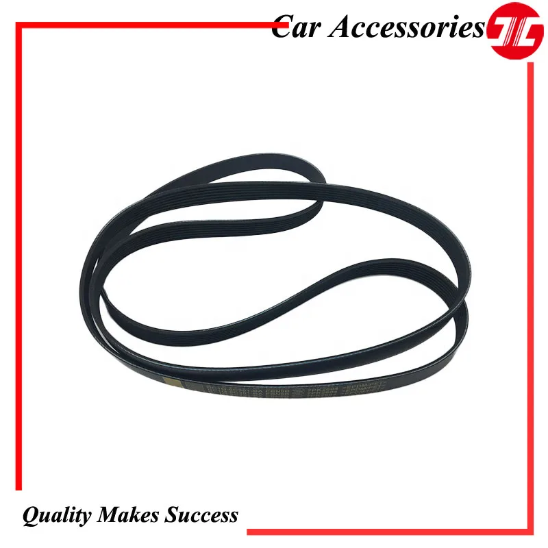 Genuine Cooling Fan System V Belt BC1Q-6C301-BA-JC For Ford Transit 2.4L Puma Engine 7PK2604 Car Auto Spare Parts