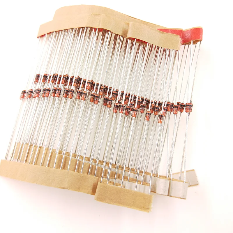 50ピース/ロットbzx79c27 c27ph 1/2w 0.5w2.4v BZX79-C27