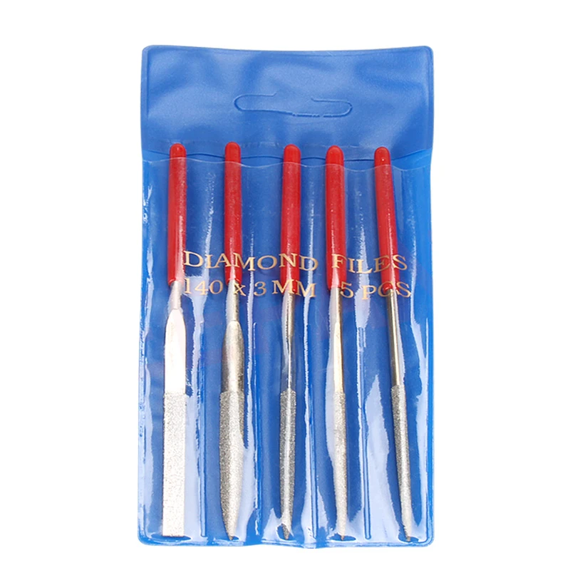 10pcs 5pcs 140mm Needle File Set Diamond Handy Tools Ceramic Crafts DIY Glass Gem Stone Hobbies Crafts 3D printing model