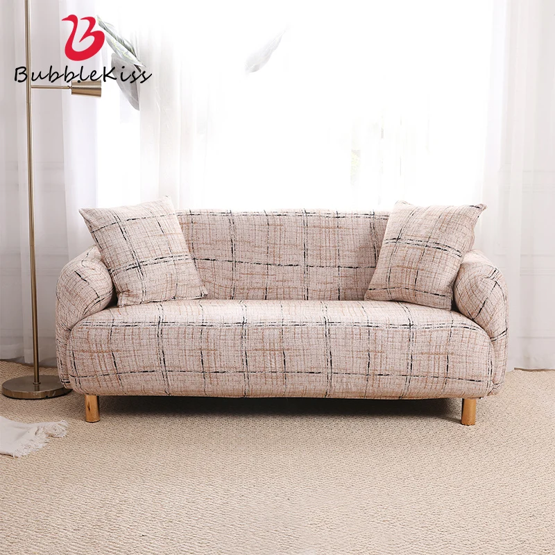 Bubble Kiss Light Luxury Sofa Cover Stretch Corner Couch Cover All Inclusive Home Elastic Universal Sofa Covers For Living Room