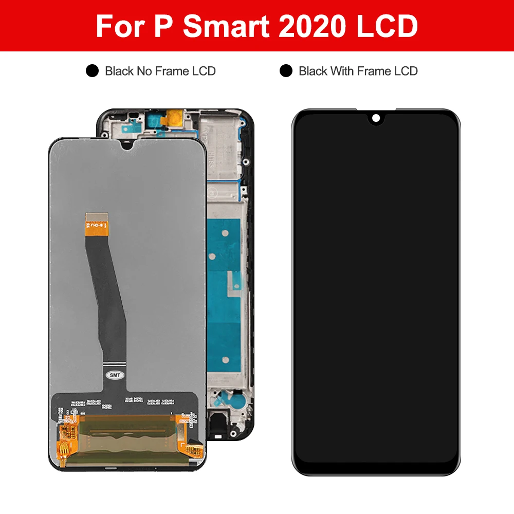 6.21 inch For Huawei P Smart 2020 LCD Display Screen Touch Digitizer Replacement for P Smart 2020 Display POT-LX1A POT-L21A