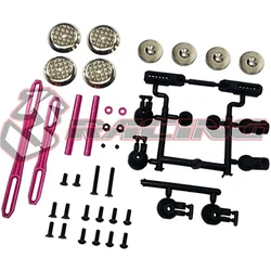 3RACING Sakura D4/D5/D5S/YD-2 Drift Car Metal Upgrade Parts Niewidoczna kolumna samochodowa SAK-D4832