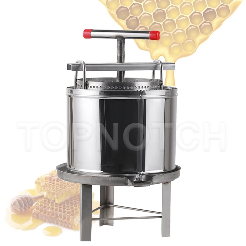 2021 Manual Mesh Honey Wax Press Machine Beeswax Presser Beeswax Machine Honey Squeezing Machine