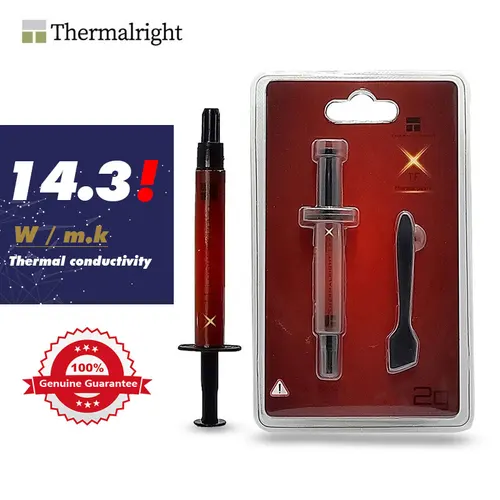 Imagen 2 del producto Thermalright-grasa térmica TFX 12,8g, grasa de silicona para ordenador de escritorio, notebook, conductividad térmica, 14,3