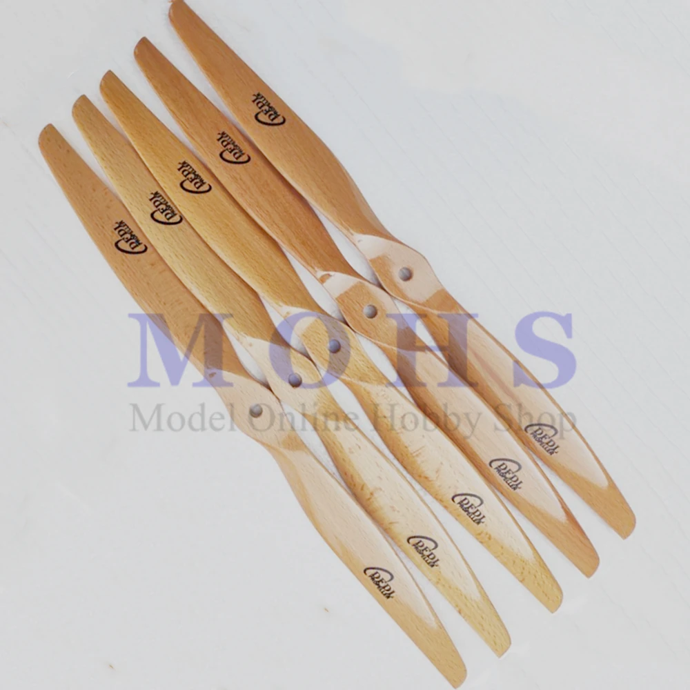 Hélice en bois de hêtre efficace 16x6/16x7/16x8/16x10 CCW ou CW, haute qualité pour modèle d'avion à gaz RC Quadcopter Multicopter  26