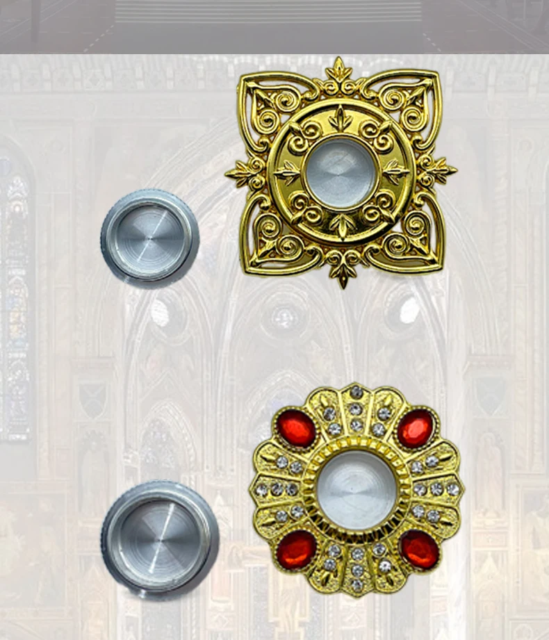 eisernes kreuz kreuz deko katholische kreuz russisch ortodoxische kreuz Persönliche relic brust schutzhülle mit golReligious Produkte Orthodoxie Liefert Legierung Kreuz Hersteller Direkt verkäufe 3,5 CM – Detail 3
