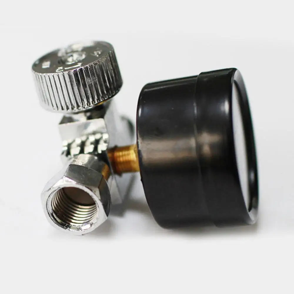 1/4 pollici Mini regolatore di pressione dell'aria regolabile quadrante HVLP pistola a spruzzo utensili pneumatici pneumatici accessori per aerografo