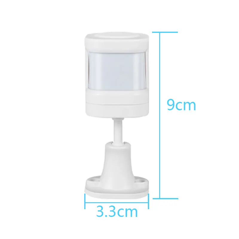 Mini Draadloze Intelligente Pir Motion Sensor 433Mhz Alarm Detector Voor Gsm Wifi Thuis Inbreker Anti-Diefstal Alarm Systeem security Kit