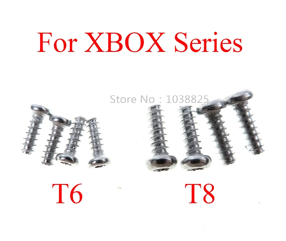 200pcs T6 T8 screws For xbox series s x  Replacement Screws For xbox s x controller gamepad repair parts