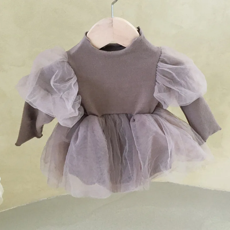 Baby Girl Bodysuit Newborn Princess Baby Dress For Girl 1st Birthday Party Wedding Infant Baby Girl Clothes Cotton Baptism Dress