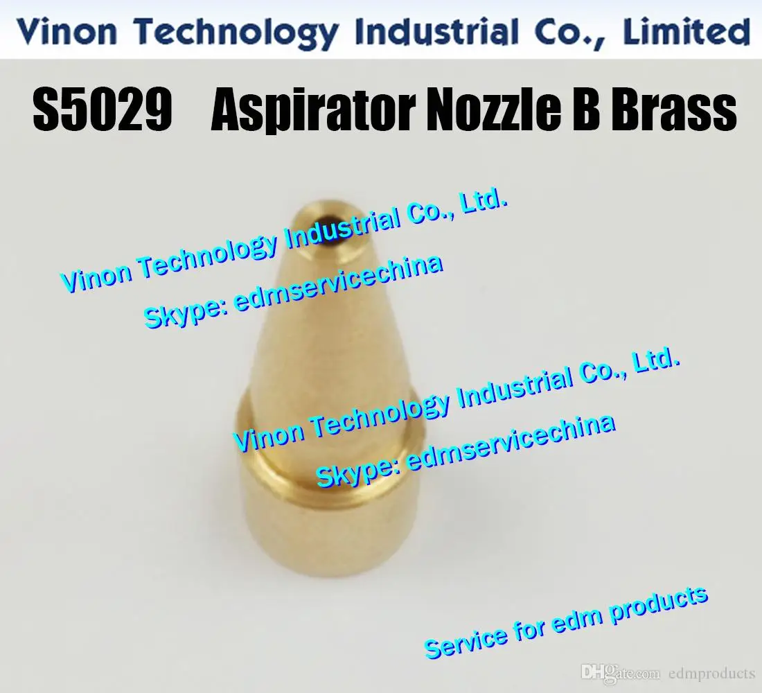 3053081 S5029 edm Brass Aspirator nozzle B Ø16xØ2.0x40mm for Sodic k A280.A300.A320.A530 series WEDM-LS machines